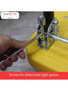 3pcs Mini T-Type Wrench Set, Short Triangle Screwdriver Bits, Household Manual Tool For Removing Hex Screws - Three-head T-type 8-10-12mm - View 4