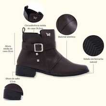 Schiareli Women Pant Boots - 鏽棕色 - 查看 2