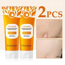 深层清洁去角质凝胶，蕴含橙酵素，持久保湿，清洁毛孔，适用于面部和身体，适合所有肤质，是理想的情人节礼物。1瓶装，3.5液体盎司（约100毫升），适合日常使用和约会派对。 - 2PCS透明 - 查看 10