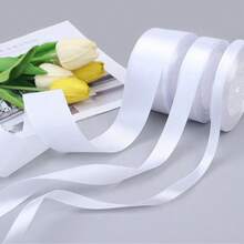 1 Roll Of 22 Meters Of Ribbon, Suitable For Handmade Bow Crafts, Weddings, Christmas Decorations, DIY Cards, Gift Wrapping