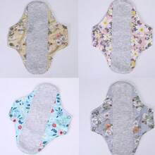 4 Almohadillas de grafeno, lavables, reutilizables, especiales para la menstruación, especiales para evitar fugas de orina, toallas sanitarias cómodas y sin restricciones