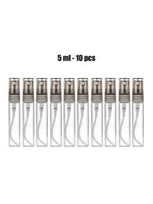 2毫升/5毫升迷你香水喷雾瓶 - 小巧便携可填充玻璃香氛喷雾器，适合旅行、香水和化妆品小样 | 防漏紧凑型精油喷雾器，带细雾喷头 | 万圣节派对礼物、返校必备、圣诞节礼物 | 可爱的口袋大小玻璃瓶，适合女性、青少年和旅行者 - 彩色 - 查看 13