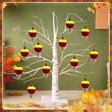 Adornos de Acción de Gracias, Set de 12 piezas, Decoración colgante de maíz colorido de otoño para el hogar, fiesta festiva, decoraciones de otoño para el hogar - Multicolor - Ver 1