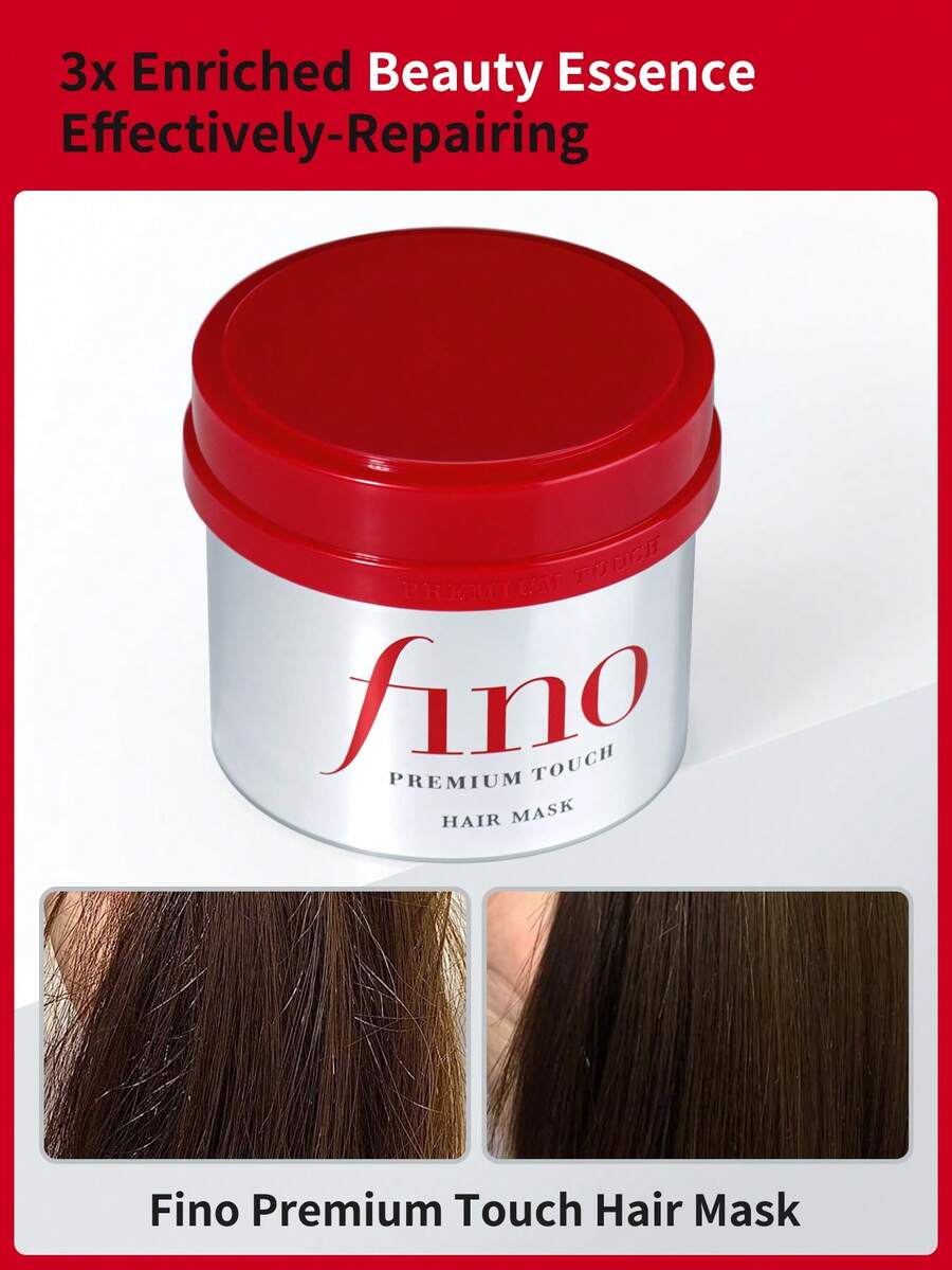 Fino Premium Touch Hårmask, Repair Perm Damage Advanced Deep Penetrating Essence Nourishing Conditioner 8,11 Oz. / 230g