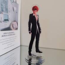 Figura de acrílico de Cloud Strife de Vii Rebirth Anime, modelo de accesorio, figura de escritorio, decoración, regalo, colección de niños