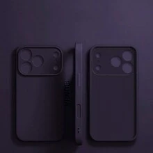 VRNOEI New Lens Protector Phone Case Compatible With IPhone 16 15 11 14 13 12 17 Pro Max Cases Compatible With IPhone 17 Air 16 14 15 Plus Case Shockproof Back Cover - Dark Purple - View 22