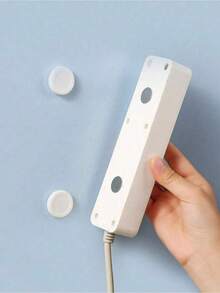 5pcs/10pcs Remote Control Holder, Magnetic Invisible Wall Mount Suitable For Various Household Appliances Remote Controls, Insertable Storage, Frameless Hanging Decoration Without Nails, Easy Installation - Multicolor - View 9