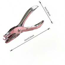 Perforadora manual para tarjetas postales, herramienta de perforación para manualidades y accesorios de papel DIY