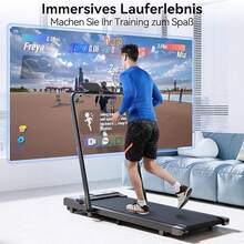 3 In 1 Treadmill- 2.5 HorsePower 15.75 * 43.31 Inches Folding Treadmills 300LBs Capacity - 查看 2