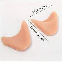 1 Pair TPR Toe Protector, Forefoot Pad, Dance Anti-Friction Sleeve, Anti-Pain/Breathable Non-Slip, Suitable For Ballet, High Heels, Essential For Dance Practice - Multicolor - View 4