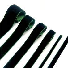 6mm 10mm 15mm 20mm 25mm 38mm Dark Green Velvet Ribbon Handmade Bows & Ribbons Wedding Party Decoration Ribbon For Gift Wrapping DIY Hair Sewing Crafts