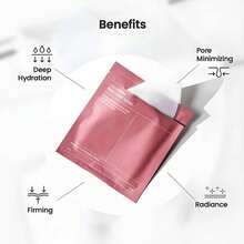 Collagen Deep Facial Mask, Including Moisturizing Facial Mask, Collagen, Hyaluronic Acid, Alcohol-Free, Suitable For All Light Beige Types, Unisex-Adult, Light Beige Care, Local Warehouse - Mask - View 5