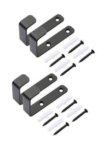 Bộ 2/4/6 móc treo tường hình chữ L bằng thép không gỉ chịu lực cao - Giá treo áo khoác tiện dụng cho gia đình và văn phòng. - Nhiều màu - Xem 7