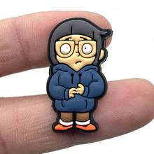 Warner Bros Three Bare Bears Warner Bros. Decoration, Slippers Decoration, Home Shoe Decoration, Shoe Accessories, Cute Cartoon Bare Bears Flower Shoe Buckle Shoe Accessories