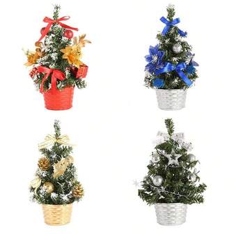 1pc Mini Artificial Christmas Tree Decoration, 20/30CM Home Christmas Gift, Suitable For Christmas Gifts And Home Decor Christmas Decorations Home Christmas Gifts Christmas Decor