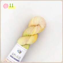 1 pièce - 100g, Fil teint à la main, Fil à changement progressif et ombré, Fil doux et coloré (Convient pour le tissage d'écharpes, de couvertures, de pulls, de chapeaux, de gants, de chaussettes)