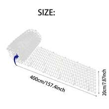 Rede de Picos Transparente Anti-Gato de 20cm, Previne Gatos de Subir em Sofás, Varandas, Janelas, Mesas, Armários, Material Sólido de PP, Assistente Anti-Gato Útil