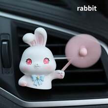 Cute Animal Rotating Windmill Car Air Conditioner Vent Decorations Car Interior Accessories Car Clips - Multicolor - View 14