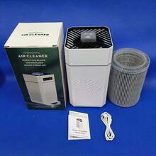 Purificador de aire con filtro HEPA, iones negativos, eliminación de formaldehído, pelo de mascotas y polvo, purificador de aire para habitaciones grandes, eliminación de olores y limpieza del aire de polvo