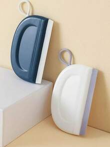 1pc Mini Squeegee Scraper, Silicone Glass Cleaning Tool For Bathroom Vanity - Multicolor - View 3