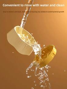 1 szt. (losowy kolor) przenośna miska na karmę dla zwierząt domowych, wielofunkcyjna miska dla psów/kotów, spowalniająca jedzenie i zapobiegająca zadławieniu, do karmienia i pojenia