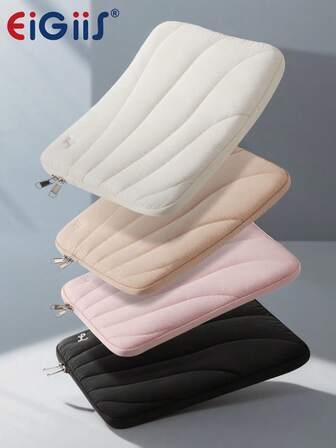 EIGIIS 1pc Laptop Bag Ultra-Lightweight Minimalist Tablet Bag Compatible With MacBook, IPad 13/14 Inch 15/15.6 Inch Laptop Shockproof Inner Bag, Suitable For Teacher Storage Bags Classroom Orgnizer Bags