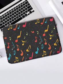 猫咪印花笔记本电脑内胆包，笔记本电脑包，笔记本电脑保护套，平板电脑收纳包，笔记本电脑拉链内胆包，学生/商务笔记本电脑包，旅行笔记本电脑内胆包，防水便携男士笔记本电脑包 - 彩色 - 查看 11