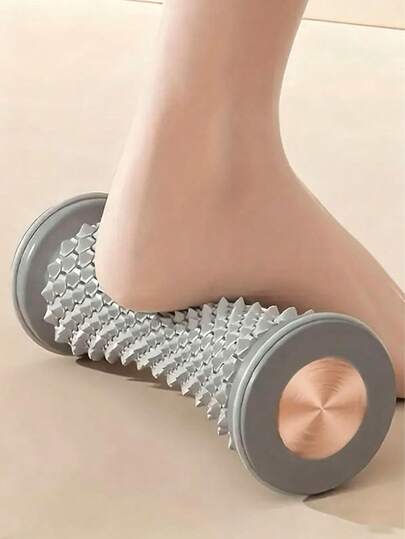 Masajeador de pies, rodillo de masaje manual para entrenamiento de pies, utilizado para aliviar la fascitis plantar, el dolor de talón y arco, relajación muscular después del ejercicio, fácil de transportar y adecuado como regalo para una variedad de necesidades de masaje de pies, hombros, cuello y brazos, y terapia de puntos gatillo en los pies, adecuado para el Día de Acción de Gracias, Navidad, Día del Padre, Día de la Madre, Día de San Valentín