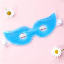 Cold Gel Mask, Soothing And Relaxing, Effectively Relieves Eye Discomfort, Reusable Ice Mask, Facial Treatment For Women During Sleep, Cold Gel Mask For Hot And Cold Therapy, Cold Or Hot Eye Mask/Mask, Can Effectively Relieve Fatigue, Suitable For Facial Swelling, Can Reduce Eye Bags, Dark Circles, Relieve Migraines And Stress, Skin Care And Post-Laser Treatment Care, Spring Summer Picks, Brides Maid Gifts, Room, Bedroom Decor, Bedroom Decor, Beach, Travel, For Men, For Women, Vacation - Blue - View 5