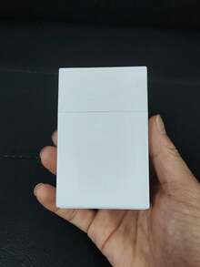 1个/可装50支香烟的翻盖式防潮密封便携式香烟收纳盒 - 彩色 - 查看 17