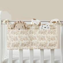 Organizador   de , bolsa de almacenamiento para cama Caddy, 2 bolsillos, colgante para cabecera de cama, bolsa de juguetes - conejo - Ver 19