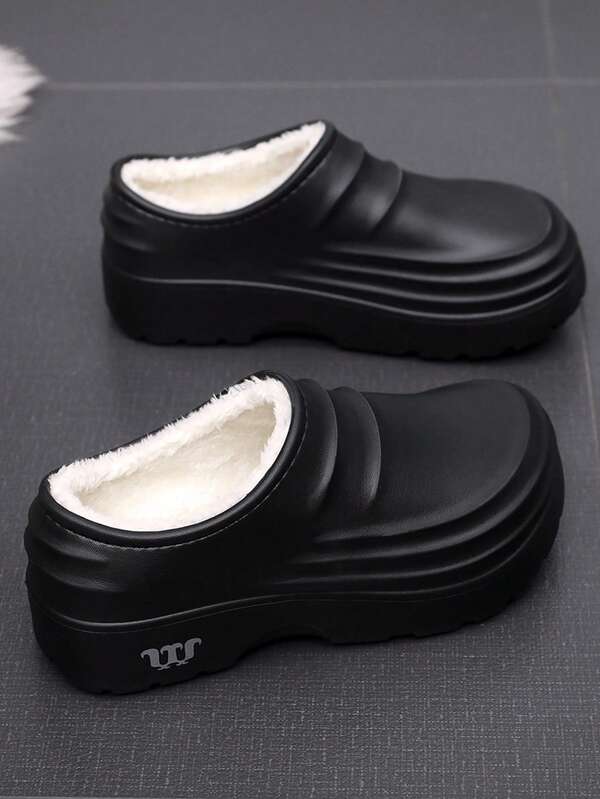 W 1 Pair Women's Anti-Slip, Waterproof, Oil-Resistant, Warm, Durable Kitchen/Work Shoes With Soft Soles, Suitable For Hotel Kitchens And Food Factories