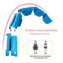 Adjustable Abdominal Exercise Circle, Abdominal Exercise Fitness Equipment, Gym Accessories, Detachable Design, Convenient And Practical, Suitable For Outdoor, Home, Home, Gym, Office, Beach And Other Occasions. Fitness Enthusiasts Can Enjoy The Fun Of Exercise Anytime, Anywhere