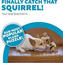 Outward Hound Hide A Birthday Cake, Plush Puzzle Birthday Themed Dog Toy - ColorA - 查看 2