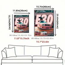 1 tấm áp phích BMW cổ điển không khung, tranh in BMW đen trắng cổ điển, tranh treo tường xe cổ điển, BMW cũ, người đam mê BMW, áp phích Youngtimer - Nhiều màu - Xem 6