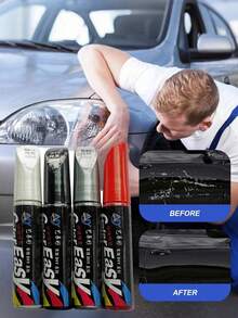 Random Style Car Paint Scratch Repair Pen, Simple Operation, Quick And Convenient Car Beauty Tool - Multicolor - View 13