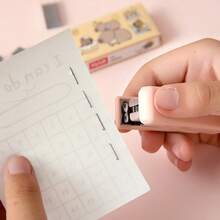 Capybara Capybara Mini Stapler Set Comes With A Box Of Staples. Student Portable Desktop Compact Stapler Multifunctional Binding Machine Suitable For Binding Materials A4 Paper Study Papers, Etc.