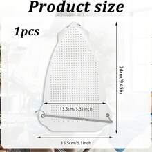 1pc Premium Iron Protector Cover, Durable, Easy-Install Steam Iron Guard For All Fabric Types Home Travel Accessories,Iron Shoe Plate Ironing Plate Protector, Clothes Ironing Accessories, Household Universal Ironing Protection Cover, Anti-Burning And Anti-Scalding Steam Iron Boots, Home Goods, Ironing Accessories, Back-To-School - Multicolor - View 7