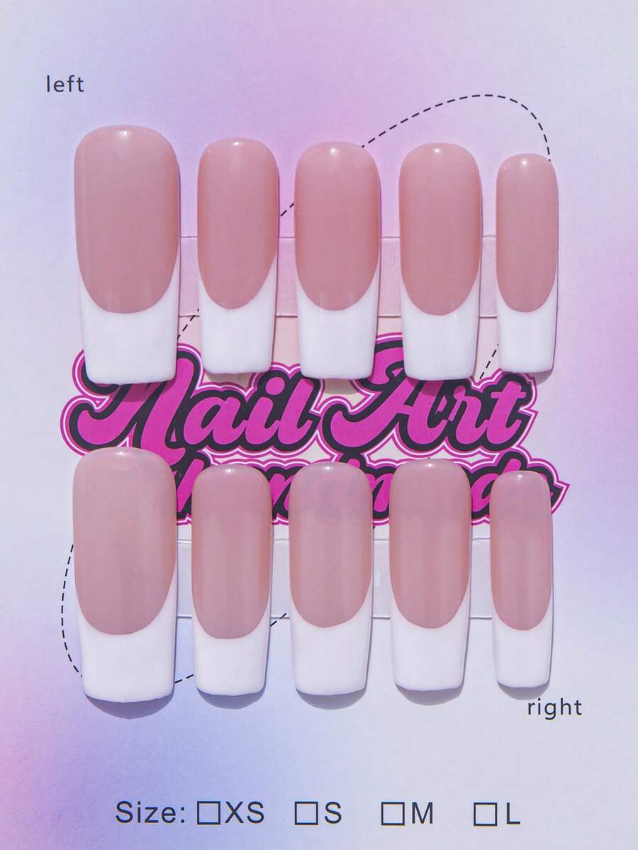 方形手工美甲装饰，Y2K 酷炫风格，包含裸色、紫色、金色、白色法式美甲贴片，饰有雕刻、珠子、星星、不对称液态金属元素，10 片/套，3 种尺寸可选，适合派对、晚宴、日常佩戴，附带工具，是送给女性和女孩的绝佳礼物。