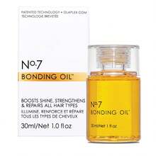 Olaple Olaple No. 7 Bonding Oil, Concentrated High Shine Oil, Heat Protectant, Visibly Smooths & Softens Hair, Added Color Vibrancy, Up To 72 Hour Frizz Control, For All Hair Types, 1 Fl Oz - 1件 - 查看 1