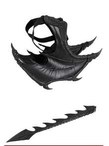 1pc Halloween PU Foam Dragon Wing Carnival Masquerade Costume Cosplay Dragon Wing, Stitch Toys, Travel Toys, Classroom Fidget Toys, Mini Stuff, Bath Toys, Christmas Stationery, Stress Ball, Birthday Gift, Christmas Gift, Halloween Gift, Christmas Eve Gift, Perfect Gift, Gift, Toys, Games - Multicolor - View 13