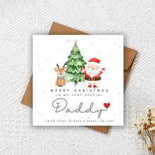Funny Christmas Card, Daddy Christmas Card, Christmas Card For Daddy, Daddy Christmas Gift, Unique Christmas Gifts - Multicolor - View 1