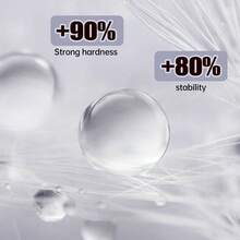 COLOURSMILE UV Curing Gel Nail Repair, Fiber Rubber Base, Fast Curing, Transparent Removable, Low Allergy & Formaldehyde-Free, Repair Broken Nails, Fiberglass