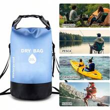 Nautical Waterproof Bag - Blue - View 9