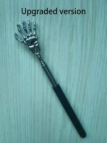 1PC Extendable Back Scratcher, Stainless Steel Portable Telescopic Rubber Handle Back Scratchers For Thanksgiving, Birthday, Christmas Gifts,School,Back To School,Travel,Travel Essentials,Home Essentials,Spa,Massage Tool,Massage,Massager,Spa - Multicolor - View 28