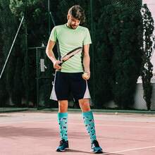 LEOSTEP Compression Socks For Women Circulation, Knee High Stockings Support For Nurse, Cycling, Riding, Running-6794 - Nhiều màu1 - Xem 5