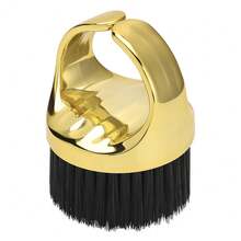 1 件装 环颈除尘梳 理发师去除松散头发刷 剪发刷 软毛清洁刷 美发工具 - 彩色 - 查看 16