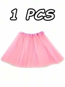 适合 3-12 岁女孩的芭蕾舞裙，三层芭蕾舞服装，适合万圣节家庭派对芭蕾舞圣诞节礼物 - 彩色 - 查看 16