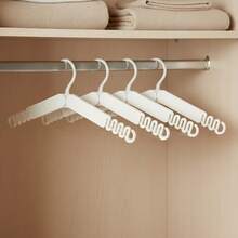 1/4pcs Foldable Travel Hanger, Portable Non-Slip Clothes Drying Rack, Underwear, Socks, Camisoles Rack, With Grips For Straps, Compact Space Saver For Hotel, Dorm & Home Laundry, Travel Essential