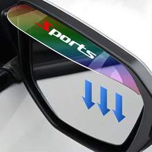 7-Color Rearview Mirror Rain Shield With High Transparency And TPU Rain Protection | Non-Destructive Installation And One-Second Lamination | Waterproof/Anti-Fog/Anti-Glare | Universal Car Modification Parts For All Seasons